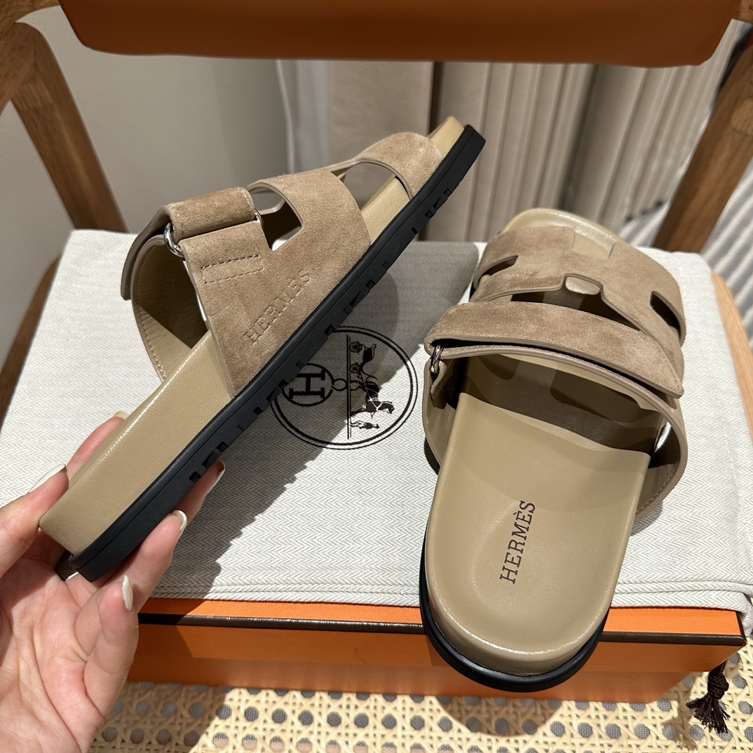 Handmade Hermès Chypre sandal  