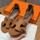 Fully handmade Hermès Santorini sandal 