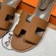 Fully handmade Hermès Santorini sandal 