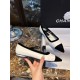 Chanel Sheepskin Pointed Toe Lace-Up Flats: Elegant Style, Leg-Lengthening!