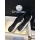 Chanel Sheepskin Pointed Toe Lace-Up Flats: Elegant Style, Leg-Lengthening!