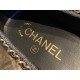 Chanel Chain Tweed Flats