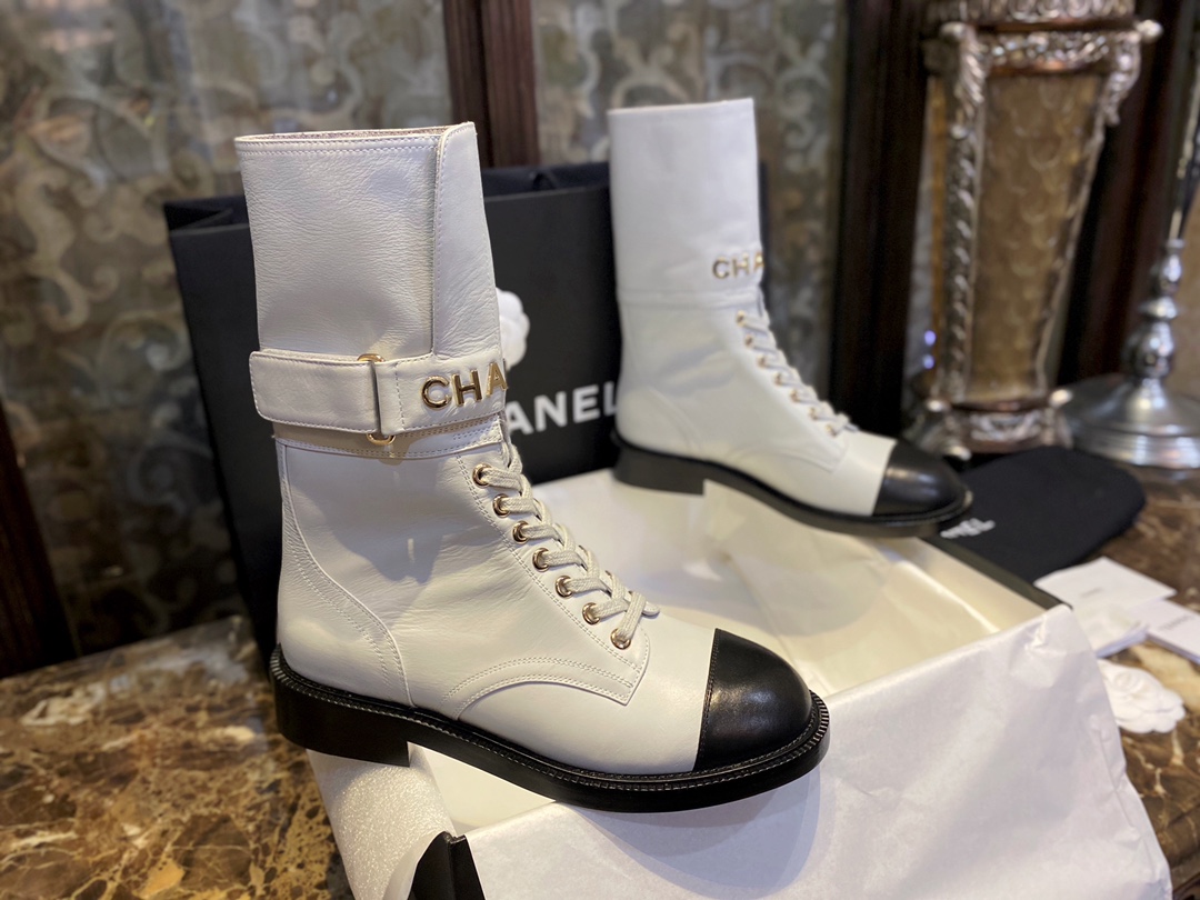 Chanel Martin Boots with Soft Leather