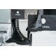 Chanel 23C Black Lace-Up Martin Boots: Crafted with sleek calfskin and patent leather