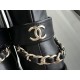 Chanel  Original Leather Chain Knight Boots