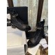 Chanel  23a  Sheepskin Letter Moto Boots