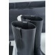 Chanel  23s Square-Toe Knight Boots: Crafted from imported cowhide with fine pores