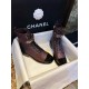 Chanel  23a Burgundy Sheepskin Letter Moto Boots