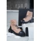 Chanel  Apricot Sheepskin Diamond Martin Boot