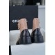 Chanel  Apricot Sheepskin Diamond Martin Boot