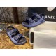 Chanel  Denim Blue Beach Sandals