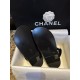 Chanel  23c Suede Velcro Sandals