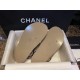 Chanel  Brown Horsehair Magic Tape Sandals - Cozy and Cute with Fluffy Texture