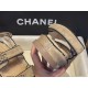 Chanel  Brown Horsehair Magic Tape Sandals - Cozy and Cute with Fluffy Texture