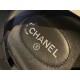 Chanel Classic Beach Sandals with Fabric Upper and Rhinestone Buckle - Perfect Blend of Femininity and Comfort