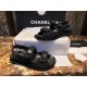 Chanel Classic Beach Sandals with Mesh Fabric and Dripping Glue Buckle