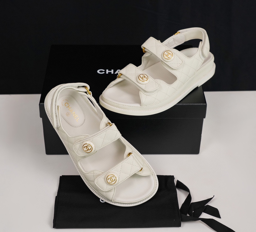 Chanel Classic Beach Sandals 