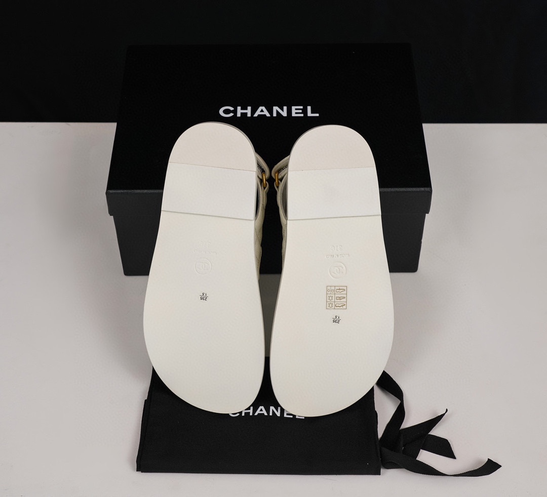 Chanel Classic Beach Sandals 