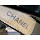 Chanel Pointed Toe Chain High Heels - Elegant and Stylish with Satin Straps and Steel Details