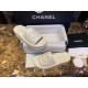 Chanel White Coco Mer Slides: Soft and Creamy On-Foot Sensation 