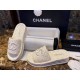 Chanel White Coco Mer Slides: Soft and Creamy On-Foot Sensation 