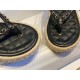 Chanel Espadrilles Sandals: Trendy Design with Chain Detailing 