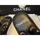 Chanel Classic Diamond Pattern Eco-Friendly Leather Slide Sandals