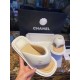 Chanel White Plush Flip Flops: Lightweight, Superior Comfort with Sheepskin-wrapped Footbed and Foam Outsole