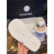 Chanel White Plush Flip Flops: Lightweight, Superior Comfort with Sheepskin-wrapped Footbed and Foam Outsole