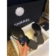 Chanel Camellia Sandals: Pure Water-Dyed Eco-Friendly Sheepskin with Camellia Decoration