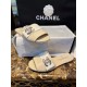 Chanel Pearl and Rhinestone Buckle Slides