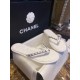 Chanel White Chain Link Thong Sandals