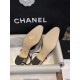 Chanel Glossy Patent Leather Slingback High Heels: Ultra-Black, Ultra-Shiny, and Ultra-Soft So Black Leather, with Pure Steel Hardware and Italian Leather Sole