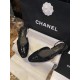 Chanel Patent Leather Slingback Flats: Imported Calfskin Patent Leather with Sheepskin Lining, Clear Inner Code and Toe Imprint