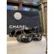 Chanel Woolen Glitter Flat Slingbacks