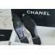 Chanel White Diamond Pattern Flat Slingback: Imported Lamb Leather Patchwork with Cow Patent Leather, 