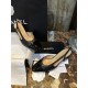 Chanel Imported Lamb Leather Spliced Cowhide Cap-Toe Shoes