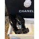 Chanel Camellia High Heels with Sparkling Sequins | Elegant Design,