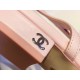 Chanel Sakura Pink Suede Flat Shoes