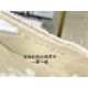 Chanel Icy White Coarse Wool Slingback | Exclusive Copper Logo, Korean Simtax Wool, Durable Hot-Stamped Insole, Italian Leather Sole