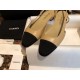 Chanel Slingback 2cm Flat with Ankle Strap - Leather Patchwork Series