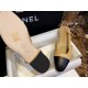 Chanel Slingback 2cm Flat with Ankle Strap - Leather Patchwork Series