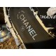 Chanel Black and White Bouclé Flat Shoes - Elegant Fusion of Calf Patent Leather