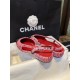 Chanel Dragonfruit Bouclé Flat Slingback - Craftsmanship Demanding Bouclé Fabric, Lamb Leather Lining, Italian Leather Sole