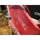 Chanel Dragonfruit Bouclé Flat Slingback - Craftsmanship Demanding Bouclé Fabric, Lamb Leather Lining, Italian Leather Sole