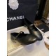 Chanel Cozy Black Mary Jane Flats in Supple Sheepskin, Comfort Guaranteed or Your Money Back! Subtle Side Logo for Understated Elegance, Timeless Grace