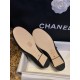 Chanel Cozy Black Mary Jane Flats in Supple Sheepskin, Comfort Guaranteed or Your Money Back! Subtle Side Logo for Understated Elegance, Timeless Grace