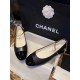 Chanel Glossy Black Chain Mary Jane - Imported Lamb Leather Upper with Ultra-Black Shine, Exquisite Lamb Leather Lining