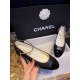 Chanel Glossy Black Chain Mary Jane - Imported Lamb Leather Upper with Ultra-Black Shine, Exquisite Lamb Leather Lining