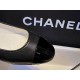 Chanel Glossy Black Chain Mary Jane - Imported Lamb Leather Upper with Ultra-Black Shine, Exquisite Lamb Leather Lining